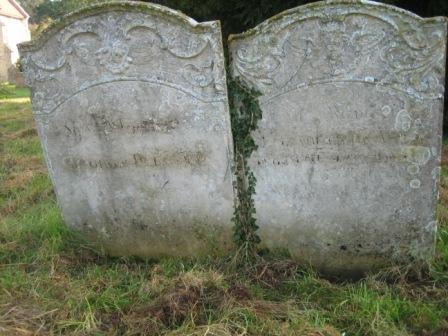 George Presant on the left and wife Elizabeth on the right.